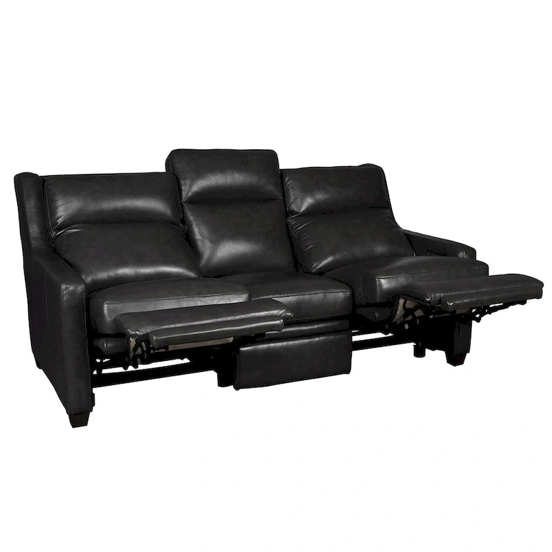 Power Reclining 3-Seat Sofa with Adjustable Headrest, Lumbar Support & USB Charging Ports