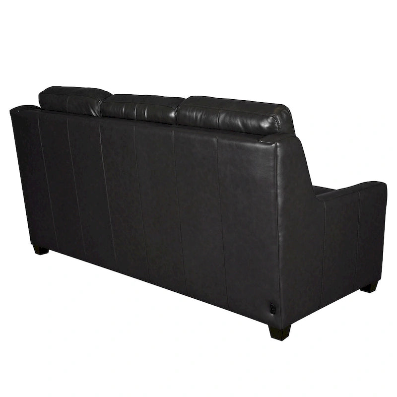 Power Reclining 3-Seat Sofa with Adjustable Headrest, Lumbar Support & USB Charging Ports