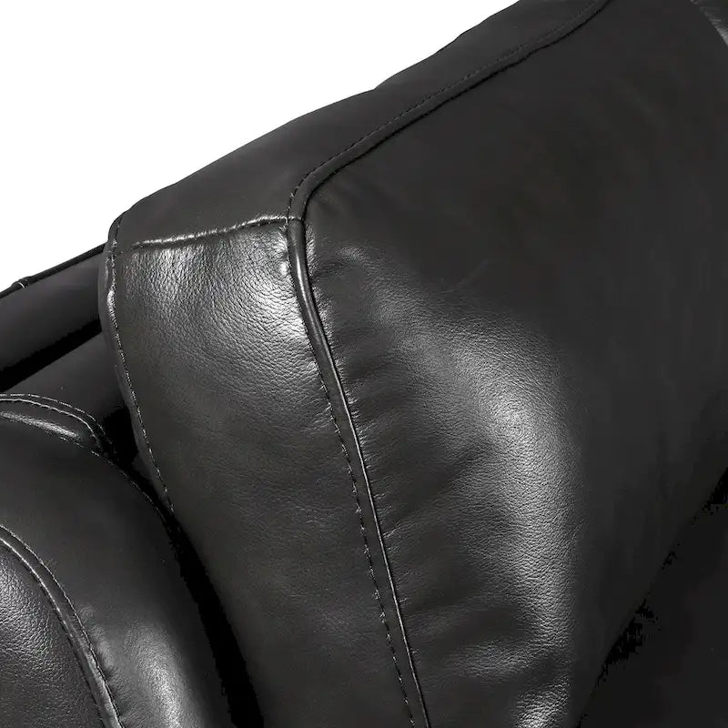 Power Reclining 3-Seat Sofa with Adjustable Headrest, Lumbar Support & USB Charging Ports