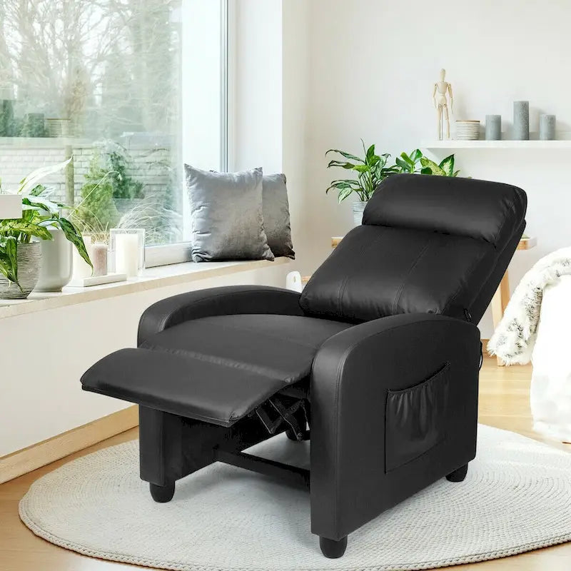 Ergonomic Adjustable Massage Recliner Chair with 8 Modes & Remote Control