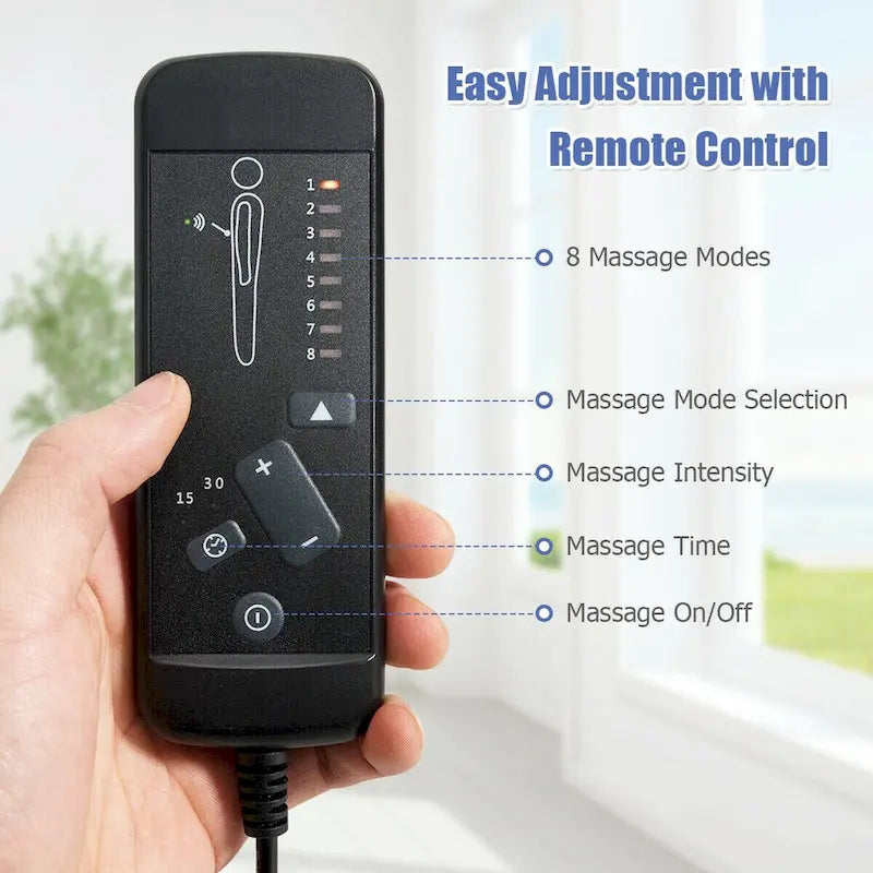 Ergonomic Adjustable Massage Recliner Chair with 8 Modes & Remote Control
