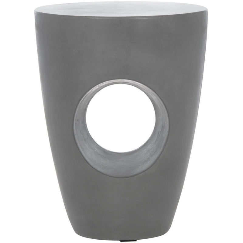 Sculptural Concrete Accent Side Table – Indoor & Outdoor