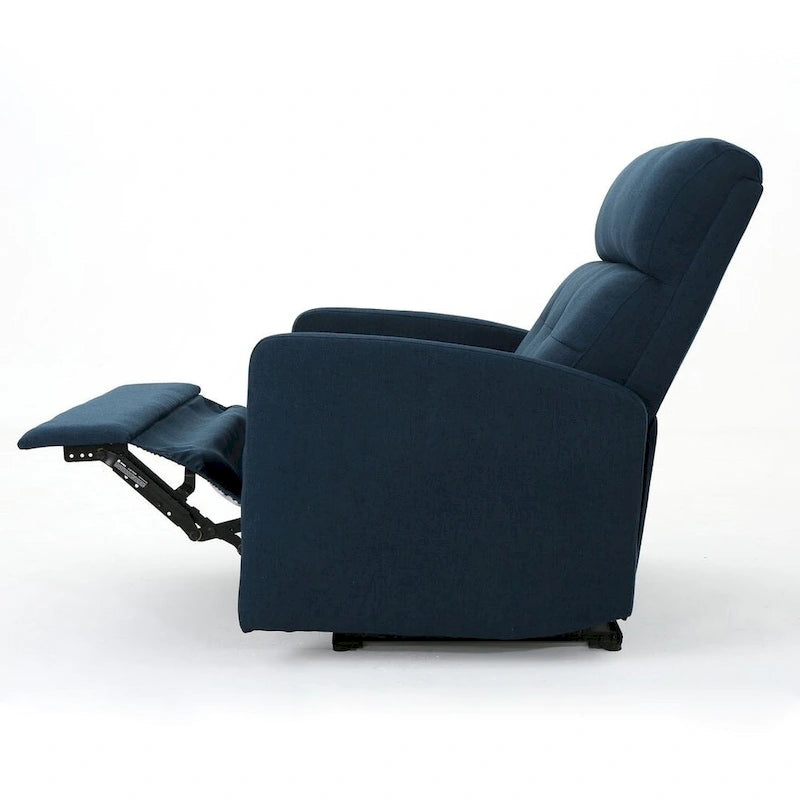 Doppelsitziger Stoff-Loveseat mit Liegefunktion und weichen Polstern, moderner Stil