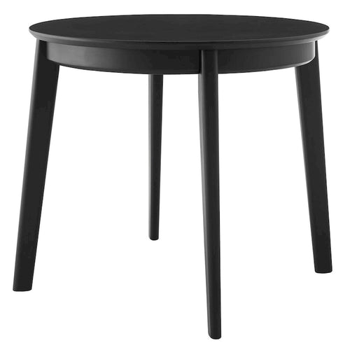 36-Zoll-runder Esstisch mit matter Oberfläche im modernen minimalistischen Stil