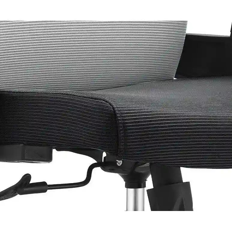 Adjustable Mid-Back Office Chair with 360° Swivel, Tilt & Lumbar Support