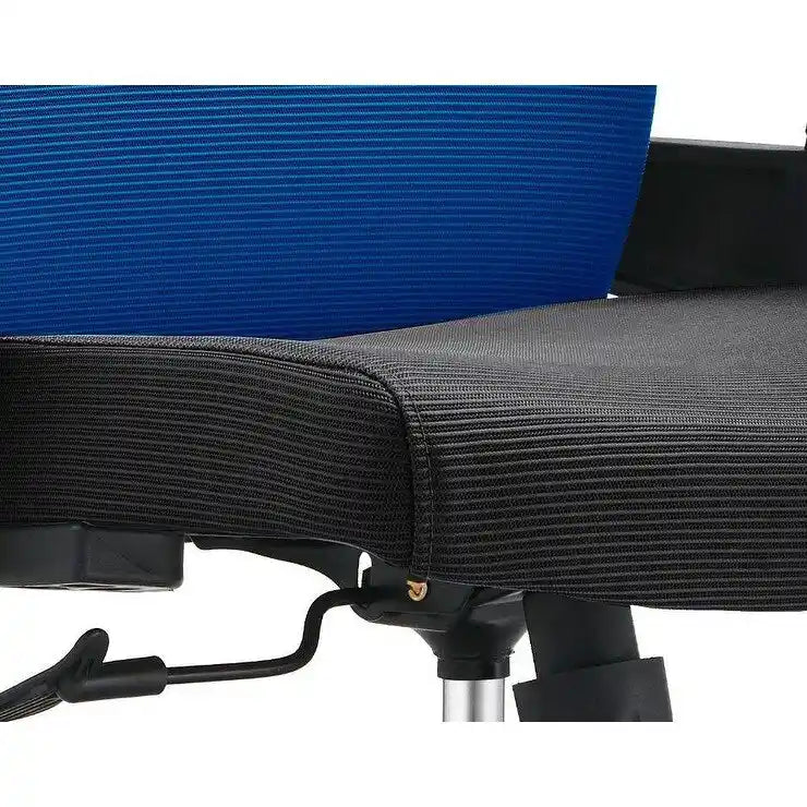 Adjustable Mid-Back Office Chair with 360° Swivel, Tilt & Lumbar Support