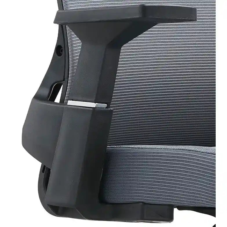 Adjustable Mid-Back Office Chair with 360° Swivel, Tilt & Lumbar Support