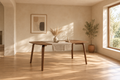 Walnut Dining Table - Wide Angle Interior